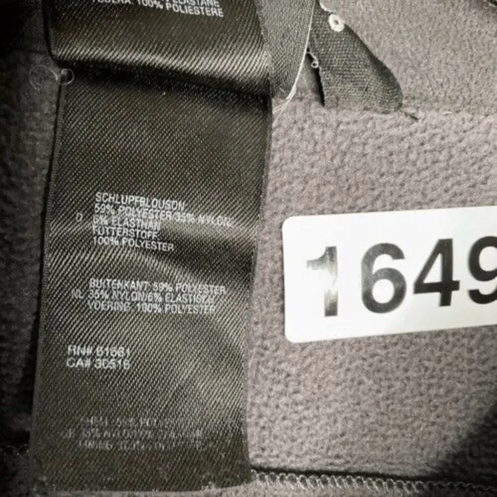 VTG 90s The North Face Carstensz Pyramid 4884m Full Jacket Men Size M Black Rare